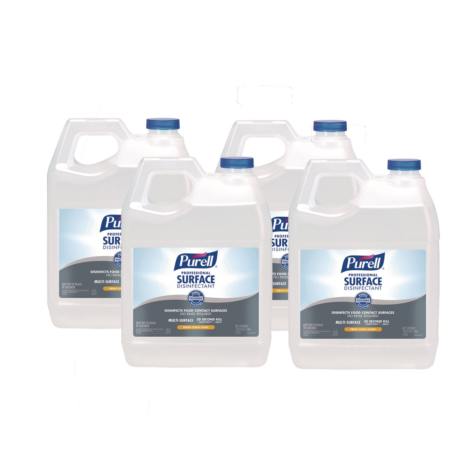 Ready-To-Use - 128 fl oz (4 quart) - Fresh Citrus Scent Bottle - 1 Each
