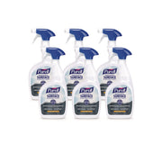 Ready-To-Use - 32 fl oz (1 quart) - Fresh Citrus Scent - Disinfectant, Rinse-free - Clear - 6 / Carton