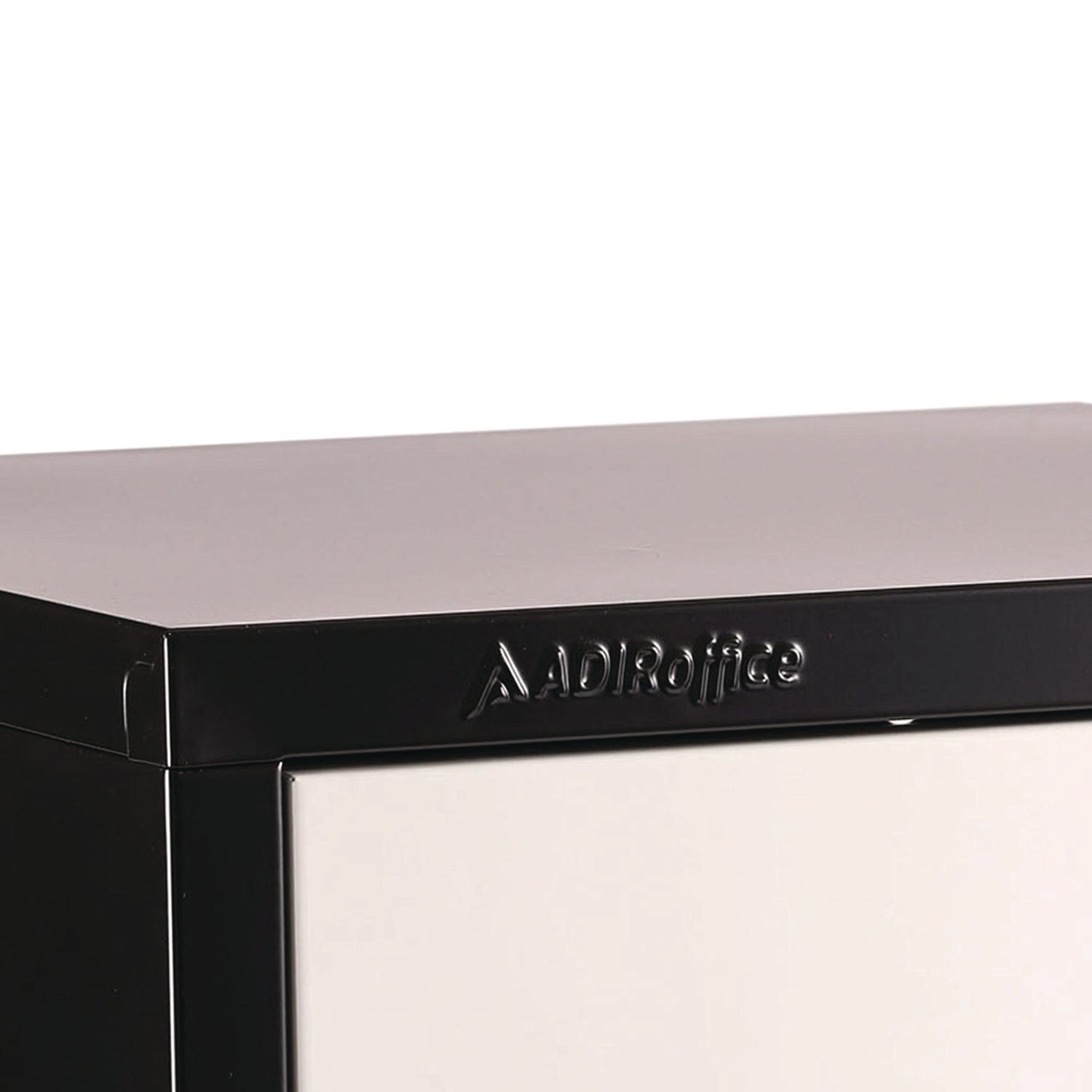 Steel Storage Locker, 3 Compartment, 12 x 12 x 72, Black Body/White Doors