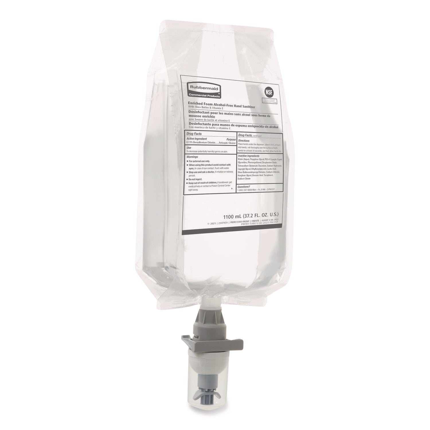 1.16 quart - Hand - White - Hygienic, Disposable - 4 / Carton