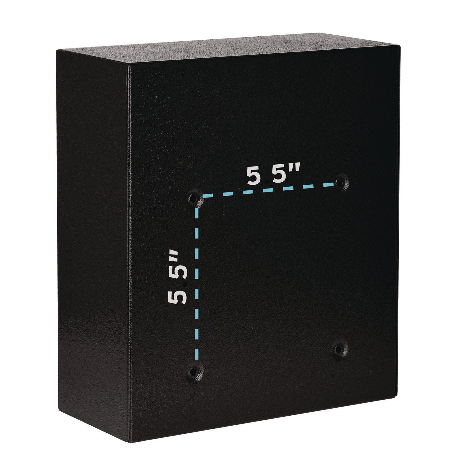 Medium Ultimate Wall Mounted Mail Box, 10.4 x 4.5 x 12, Black