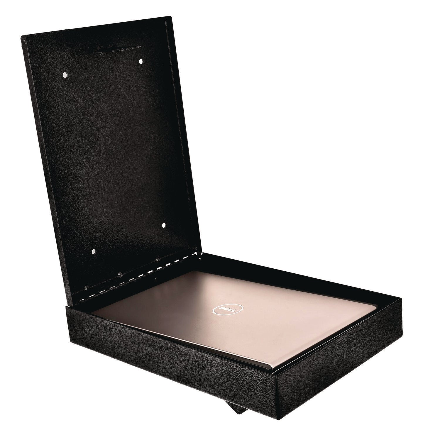 Large Wall Mounted Weatherproof Steel Secure Drop Box, 11 x 2.4 x 16, Black