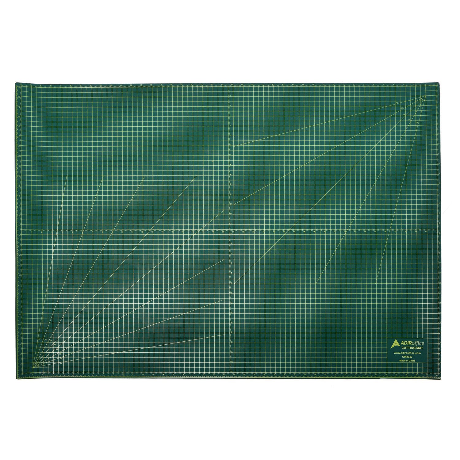 Reversible Self Healing Cutting Mat, 30 x 42, Green/Black
