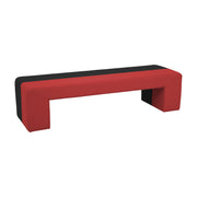 UPH Bench Nested 12H / Black-186 Red