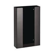 Acrylic Glove Dispenser, Triple Box Capacity, 10.2 x 3.5 x 16.1, Black
