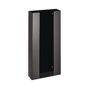 Acrylic Glove Dispenser, Quad Box Capacity, 10.2 x 3.5 x 21.1, Black
