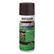 Camouflage Spray Paint, Flat Earth Brown, 12 oz Aerosol Can