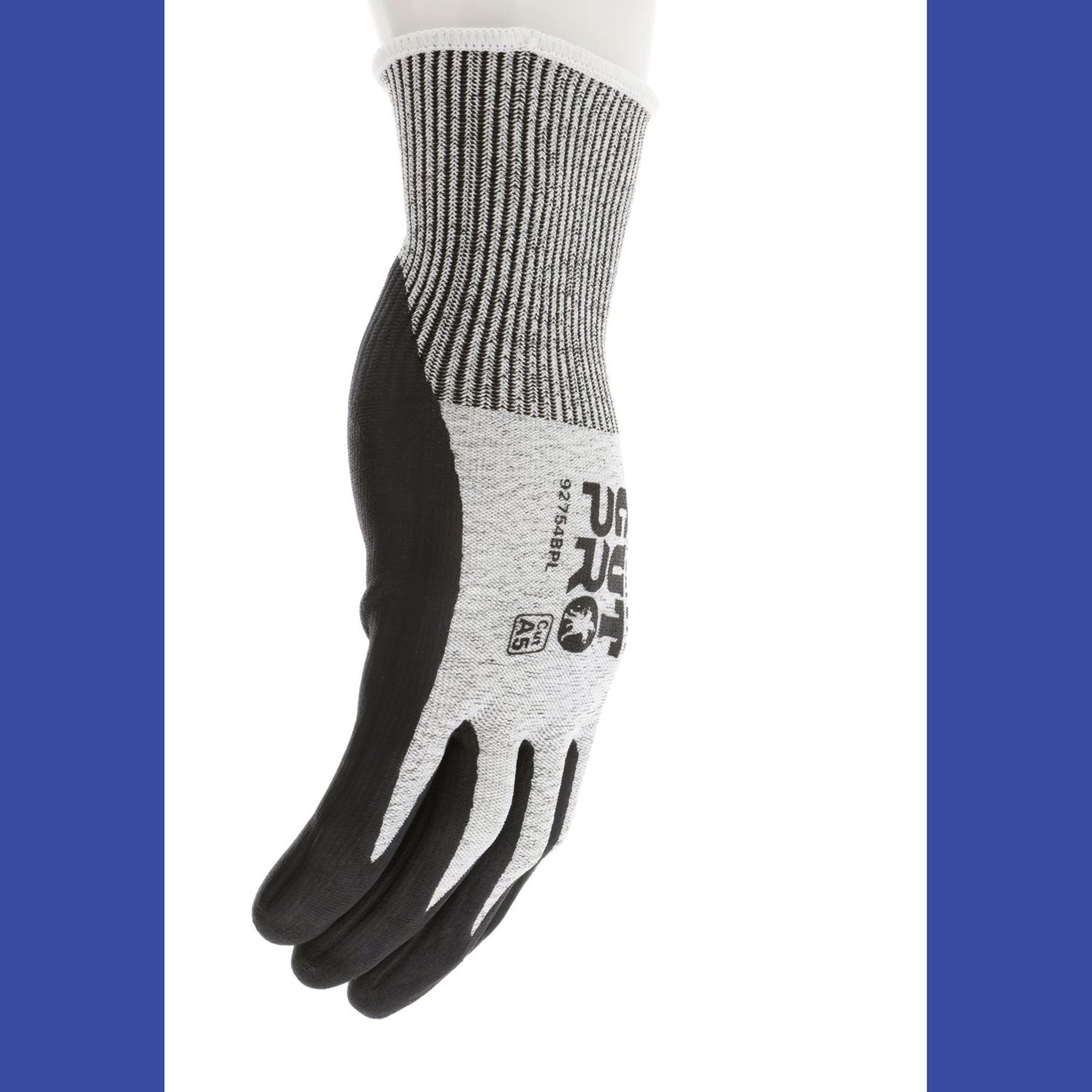 Cut Pro 92754BP Gloves, Medium, Black/Gray, Dozen