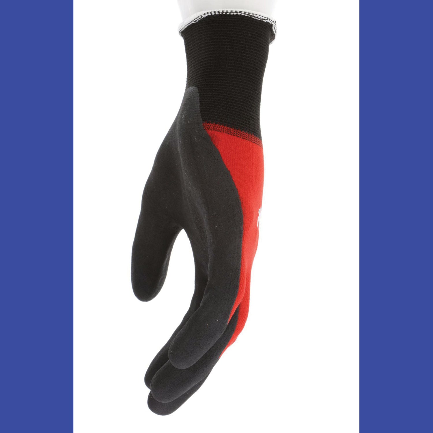 Ninja BNF N96970 Gloves, Small, Black/Red, Dozen
