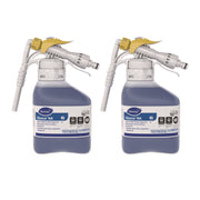 Concentrate - 50.7 fl oz (1.6 quart) - 7 pH - Streak-free, Non Ammoniated, Quick Drying, Non-smearing, Fragrance-free - Blue - 2 / Carton