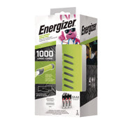 LED - 1000 lm Lumen - AAA - Battery Rechargeable - Battery - Water Proof, Dust Proof - Green, Gray - 1 Each