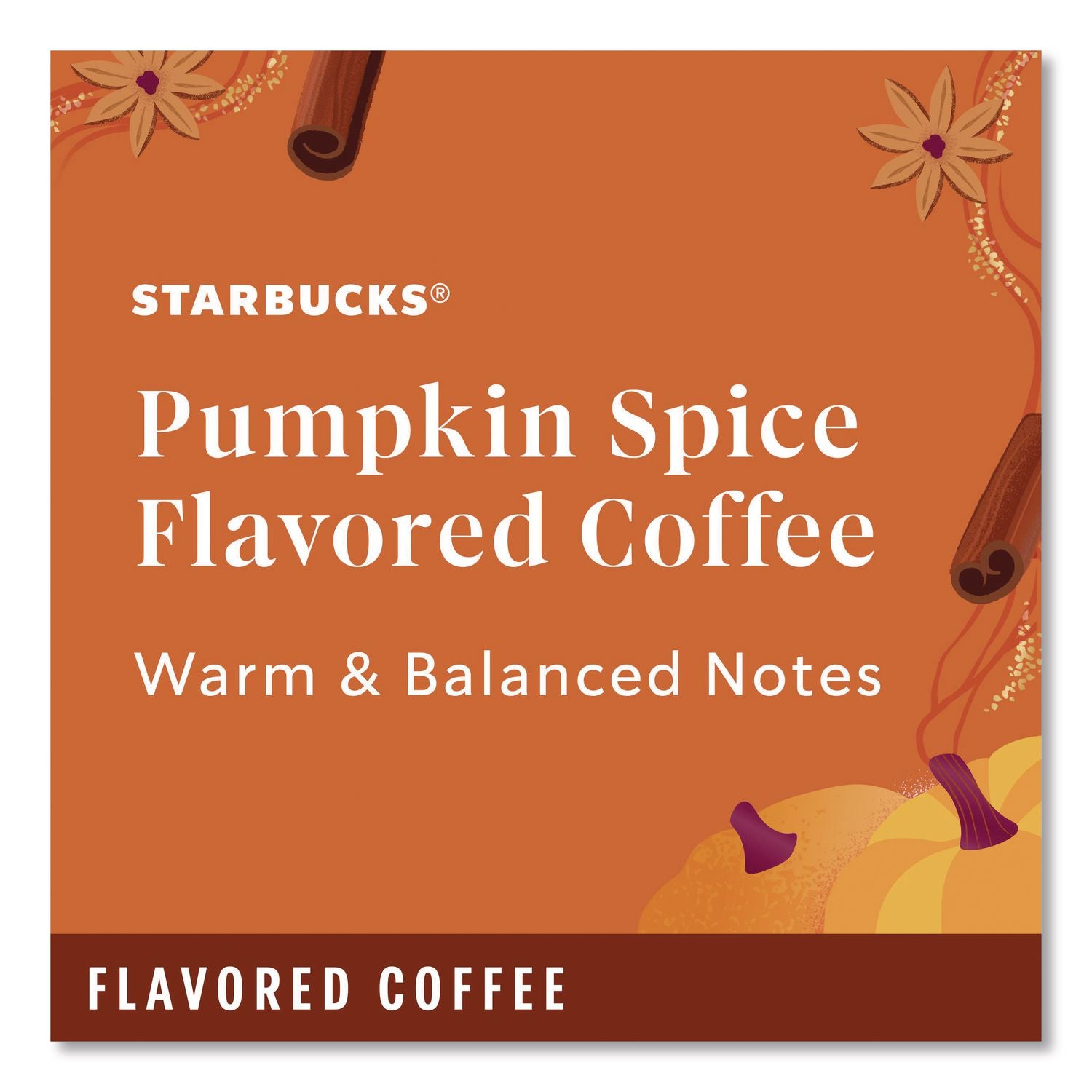 Pumpkin Spice Coffee K-Cup, 22/Box