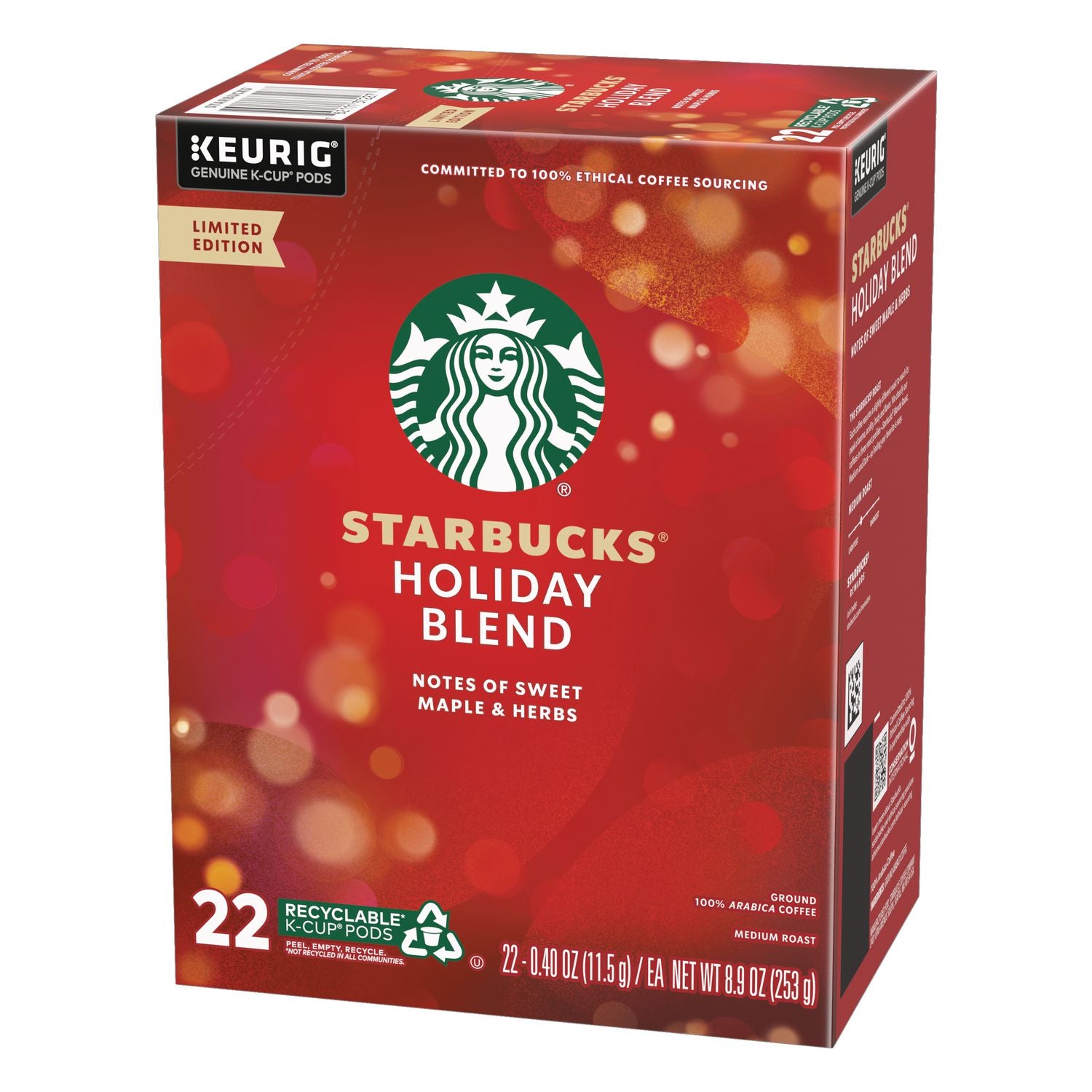 Holiday Blend K-Cup, 22/Box
