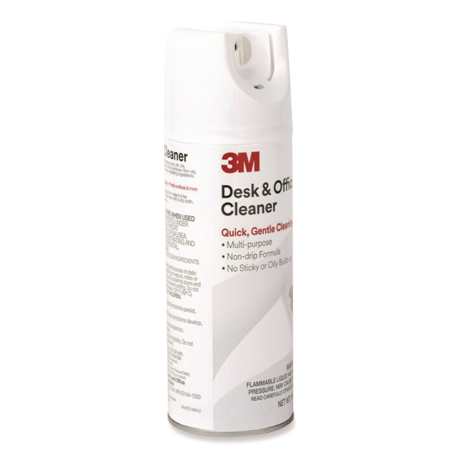 Desk And Office Spray Cleaner, 15 Oz Aerosol Spray, 12/carton