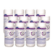 Ready-To-Use - 8" Length x 7" Width - VOC-free, Fragrance-free, NPE-free - White - 60/Tub - 12 / Carton