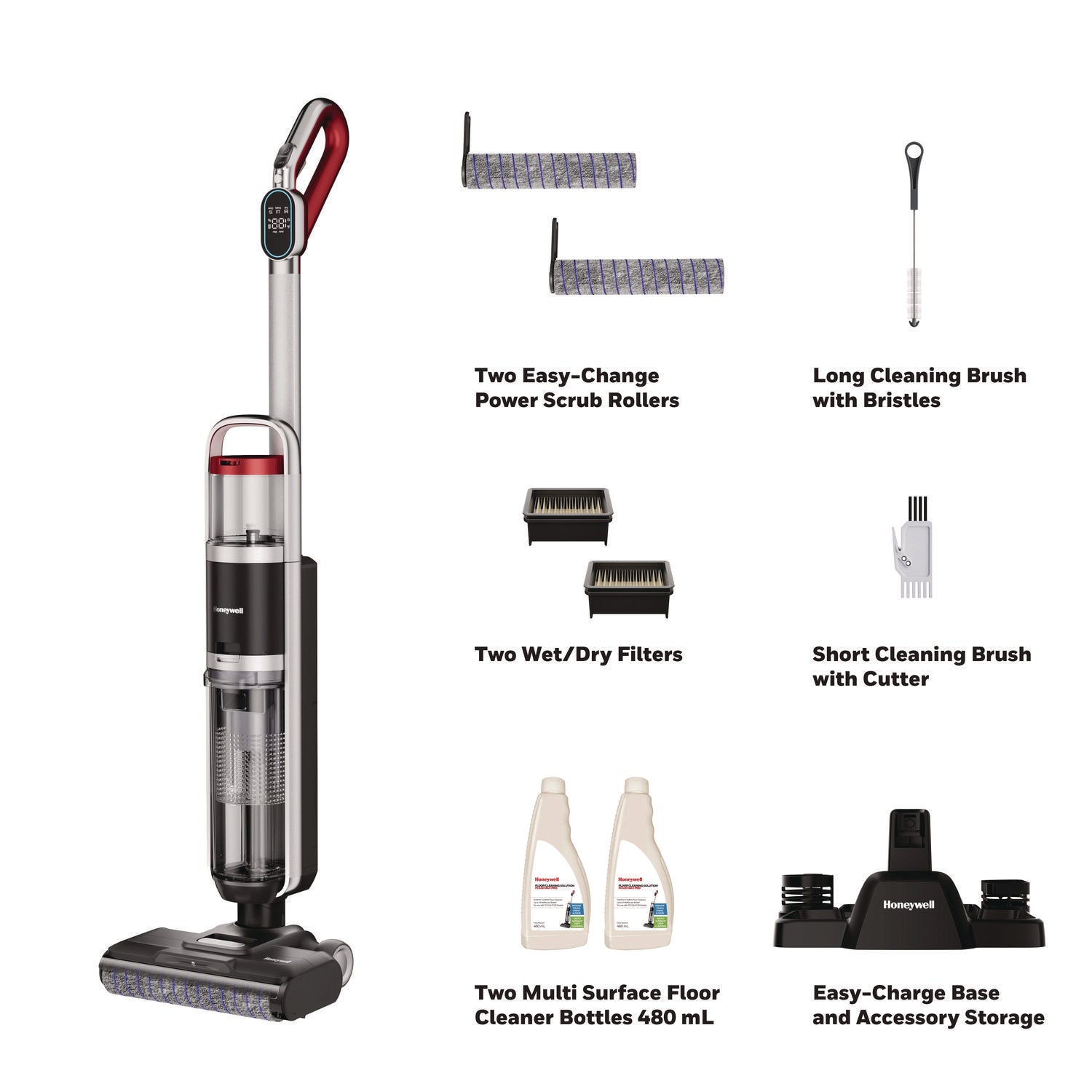 Ultamax Elite FC20 Cordless Floor Cleaner, 13.5" Cleaning Path, Graphite