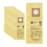 Hoover HushTone Vacuum Bags, Micro Allergen, Disposable, Yellow, 10 Pack
