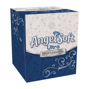 Angel Soft Professional Series Facial Tissue, 2-Ply, White, 96 Tissues/Box, 36 Boxes/Carton