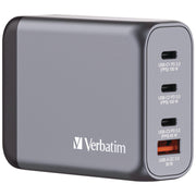 100 W 4-Port GaN Wall Charger, Black/Gray