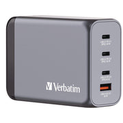 240 W 4-Port GaN Wall Charger, Black/Gray