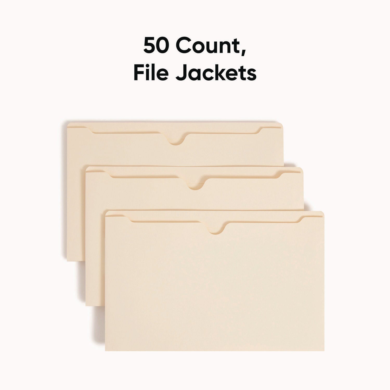 Smead Legal Recycled File Jacket - 8 1/2" x 14" - 2" Expansion - 11 pt. - 2 Plys - Manila - Reinforced, Slip Resistant - 10% Recycled - 50 / Box