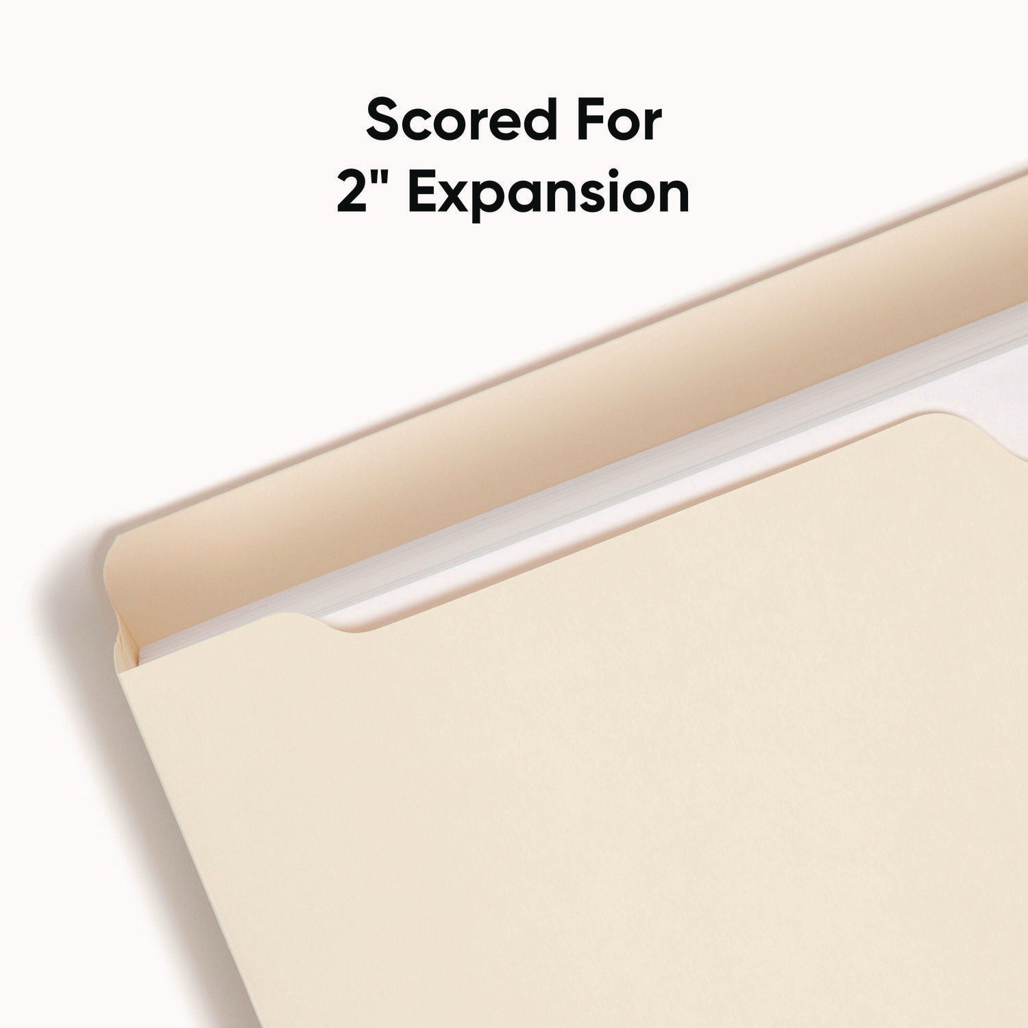 Smead Legal Recycled File Jacket - 8 1/2" x 14" - 2" Expansion - 11 pt. - 2 Plys - Manila - Reinforced, Slip Resistant - 10% Recycled - 50 / Box