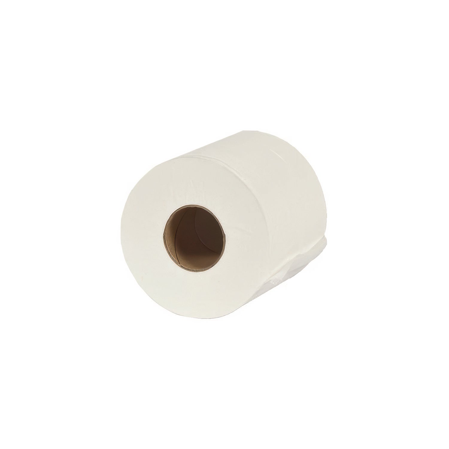 Recycled 1-Ply Standard Bathroom Tissue, Septic Safe, White, 4.4" Wide, 1,200 Sheets/Roll, 80 Rolls/Carton