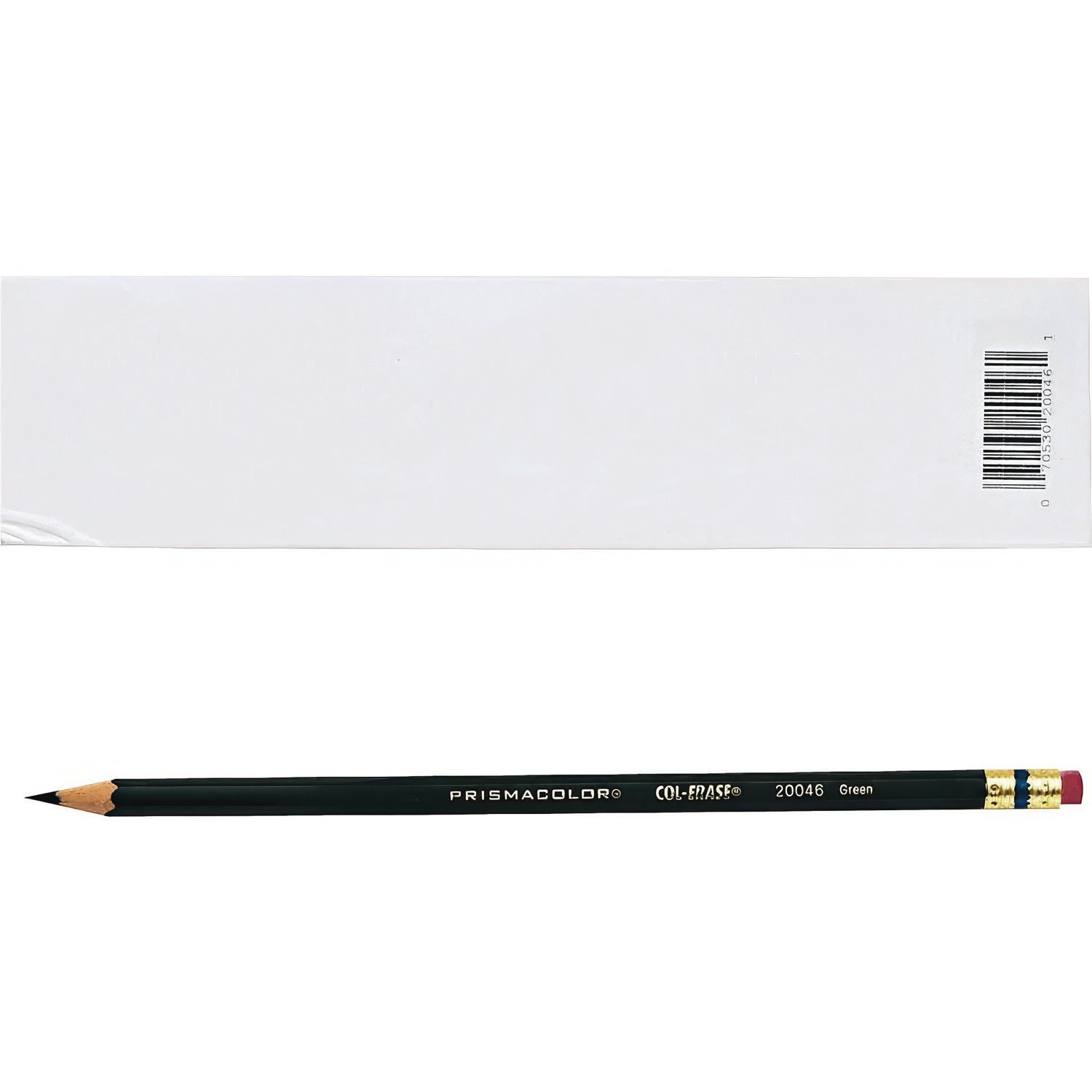 Prismacolor Col-Erase Colored Pencils - Green Lead - Green Barrel - 1 Dozen