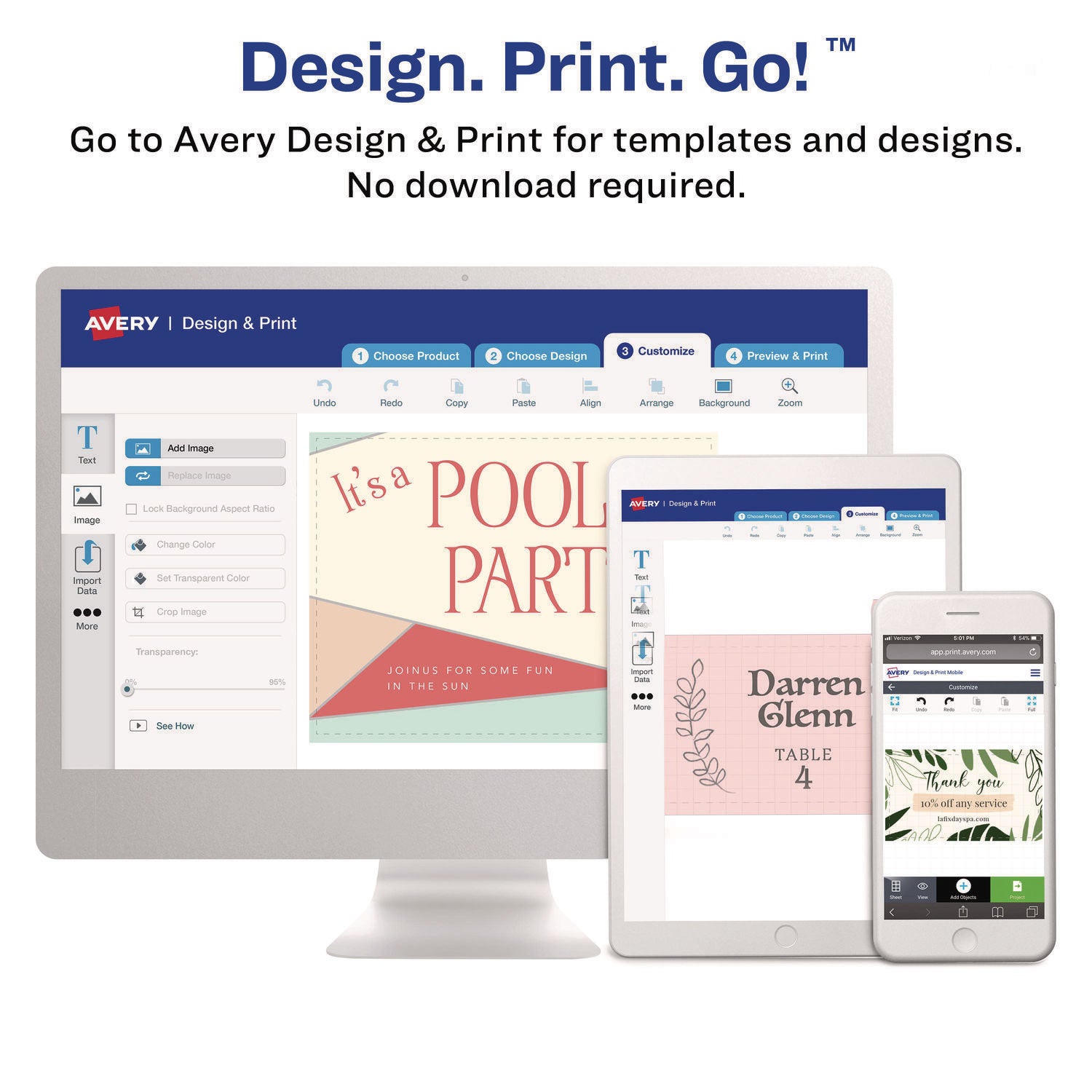 Round Corner Print-To-The-Edge Business Cards, Inkjet, 2 X 3.5, White, 160 Cards, 8 Cards/sheet, 20 Sheets/pack