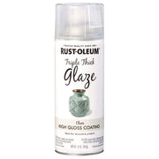 Specialty Triple Thick Glaze Spray Paint, High Gloss Clear, 12 oz Aerosol Can