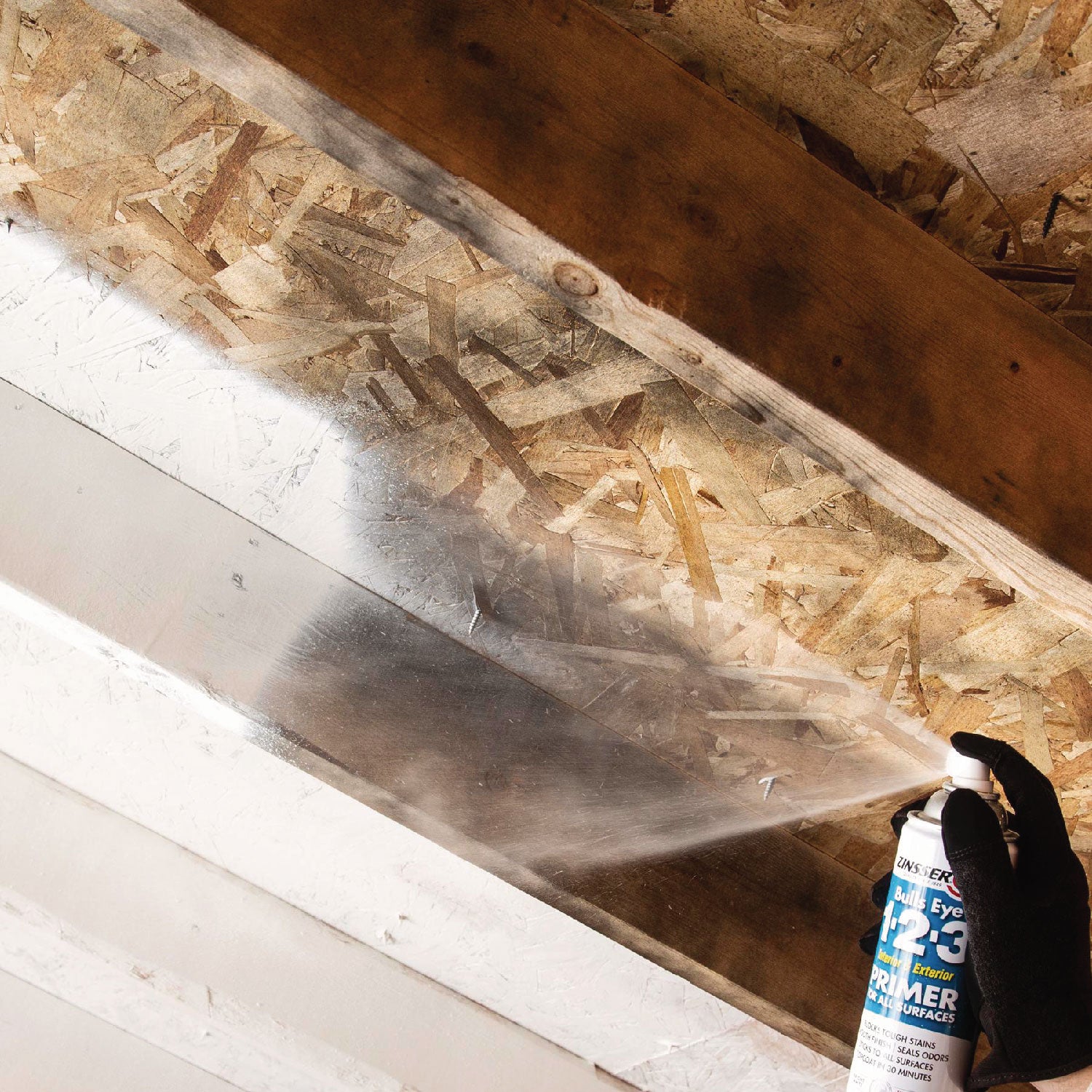 Rust-Oleum Bulls Eye 1-2-3 Water-Based Primer - White - 1 Each