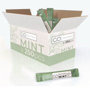 Individual Mouthwash Packets, Mint Flavor, 0.37 oz Packet, 250/Box