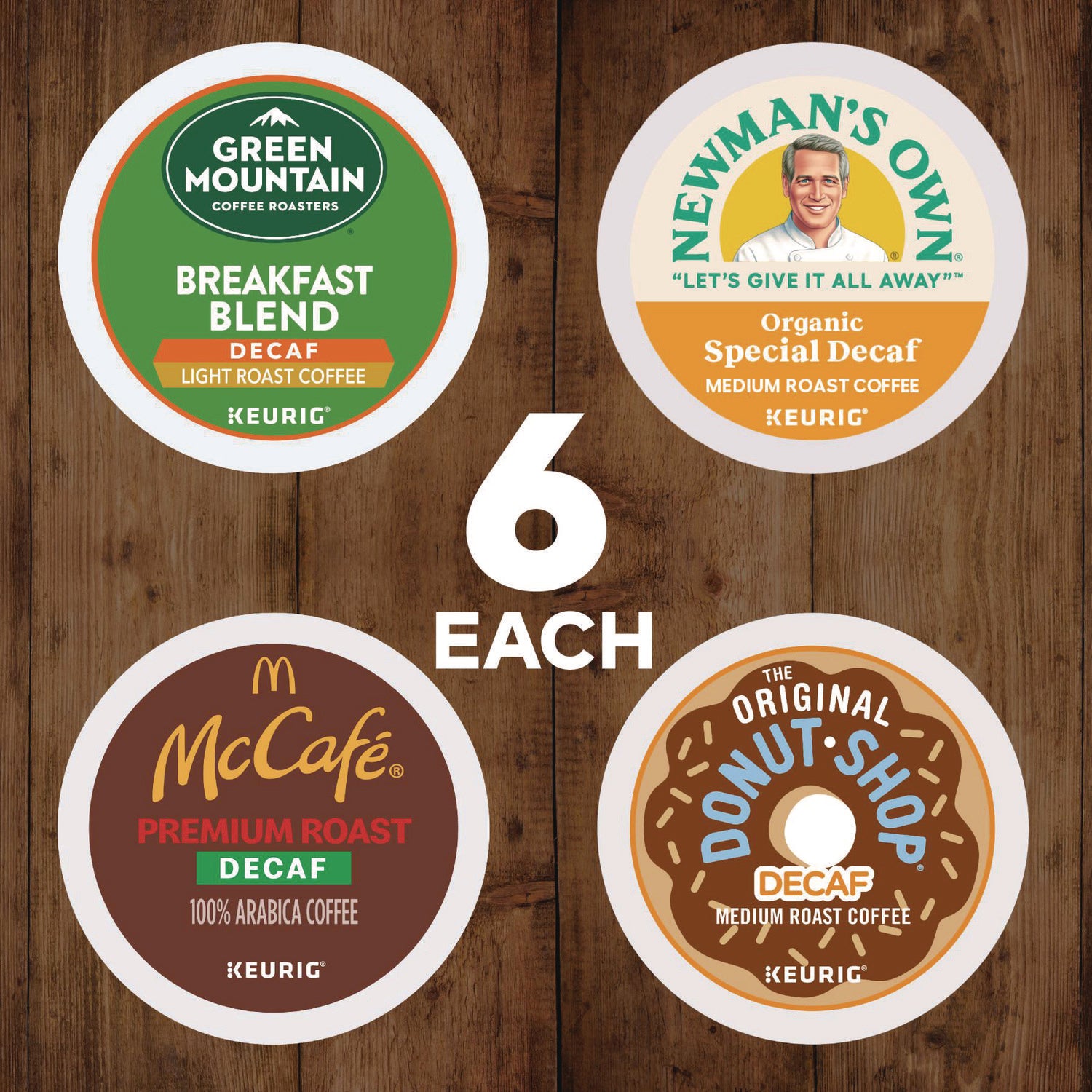 Keurig K-Cup Decaf Coffee Variety Pack