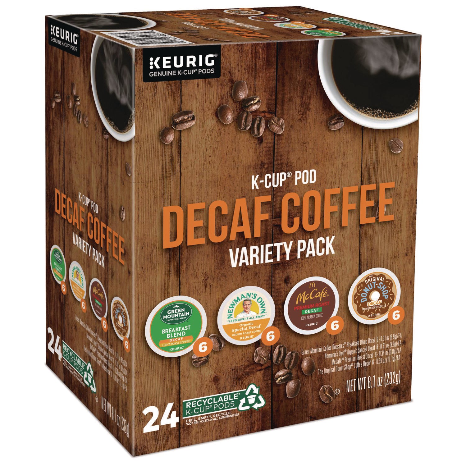 Keurig K-Cup Decaf Coffee Variety Pack