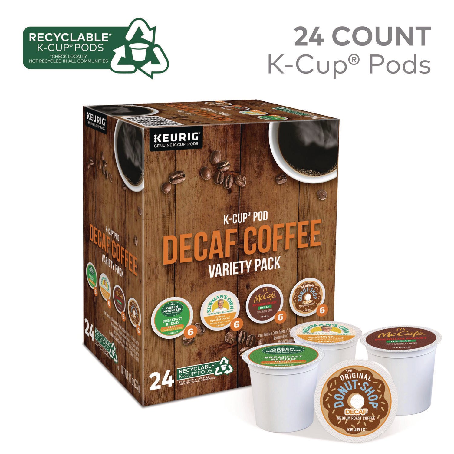Keurig K-Cup Decaf Coffee Variety Pack