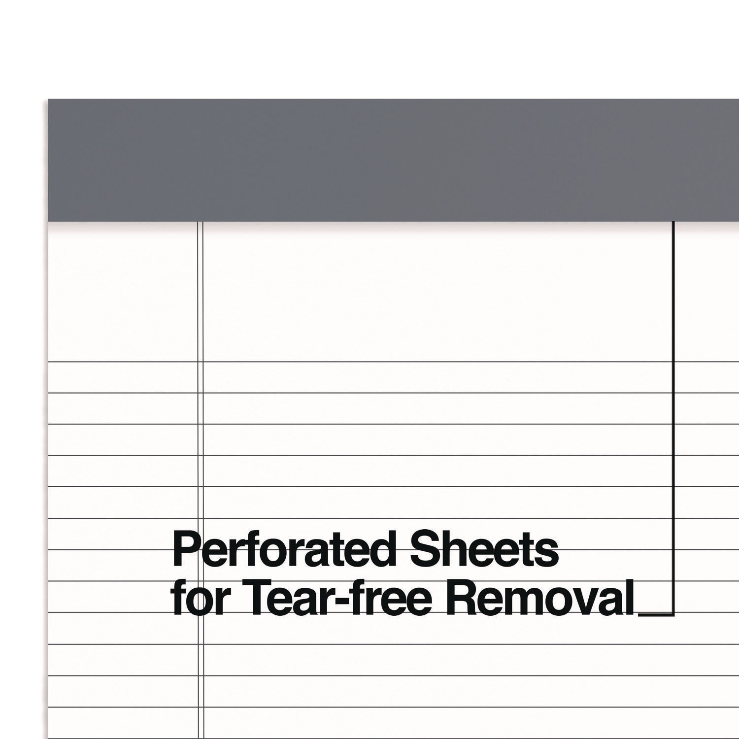 Notepads, Narrow Rule, 50 White 5 x 8 Sheets, 6/Pack