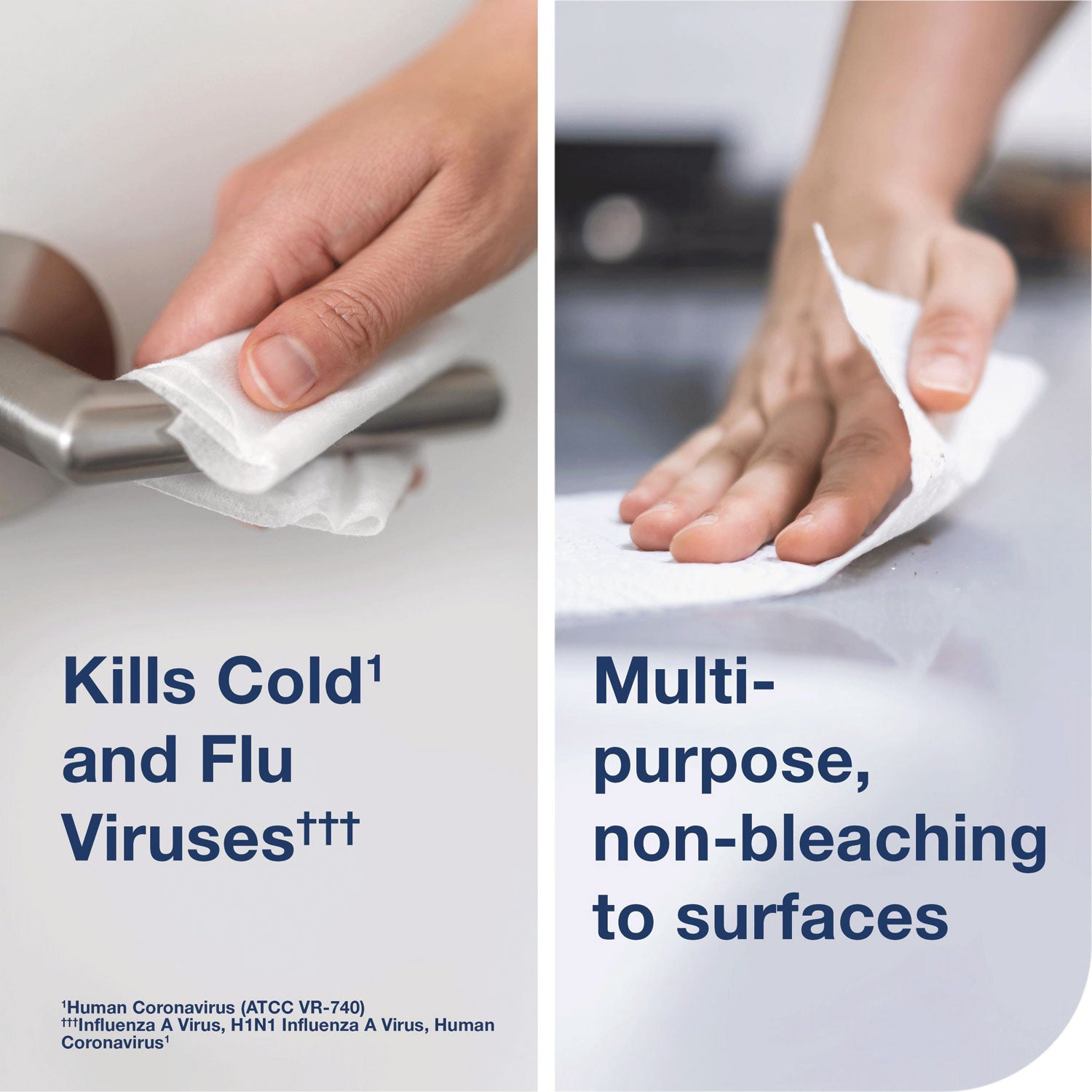 Disinfectant Wipe Canisters, 1-Ply, 7 x 7, Lemon, White, 75 Sheets/Canister, 6/Carton