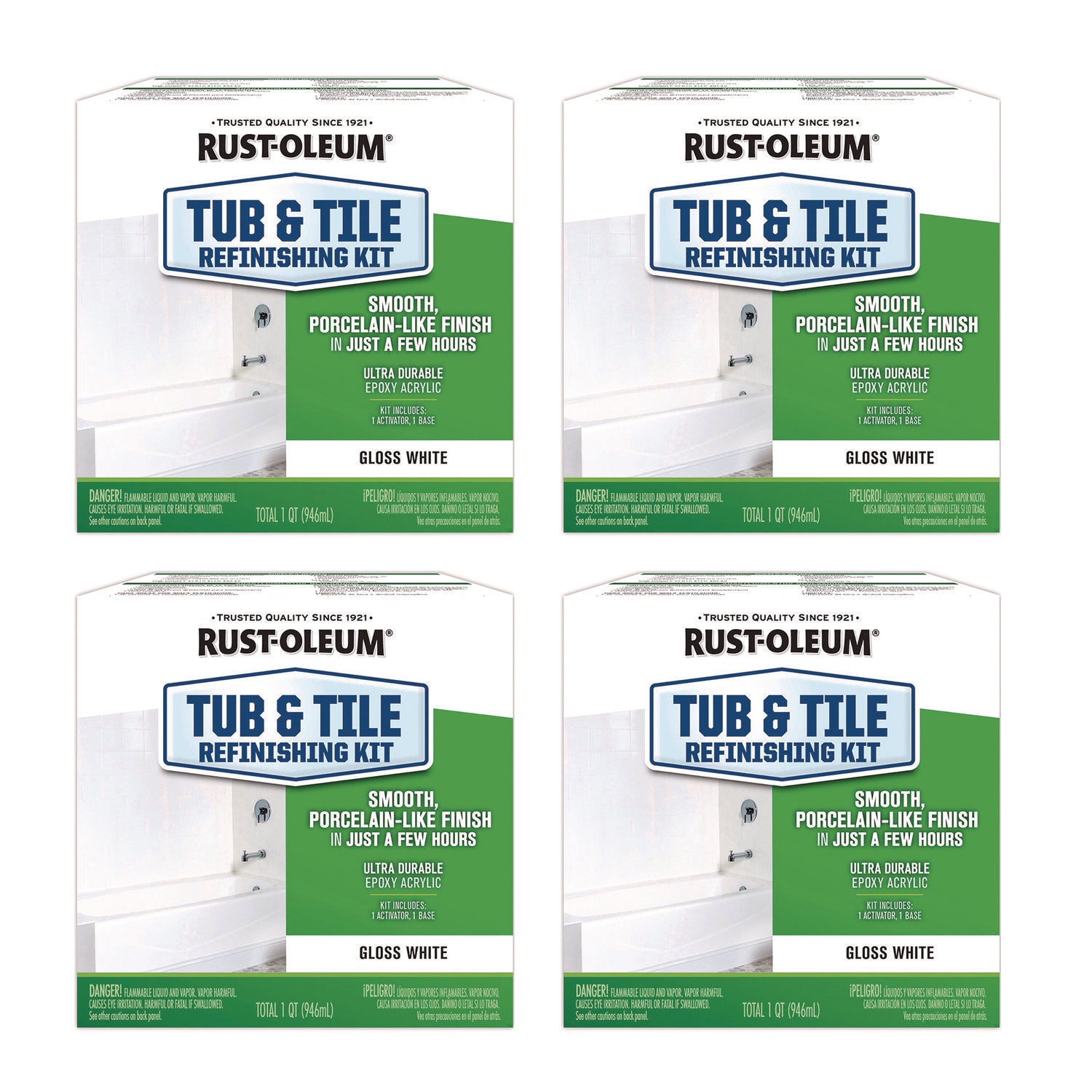 Rust-Oleum Tub & Tile Refinishing Kit