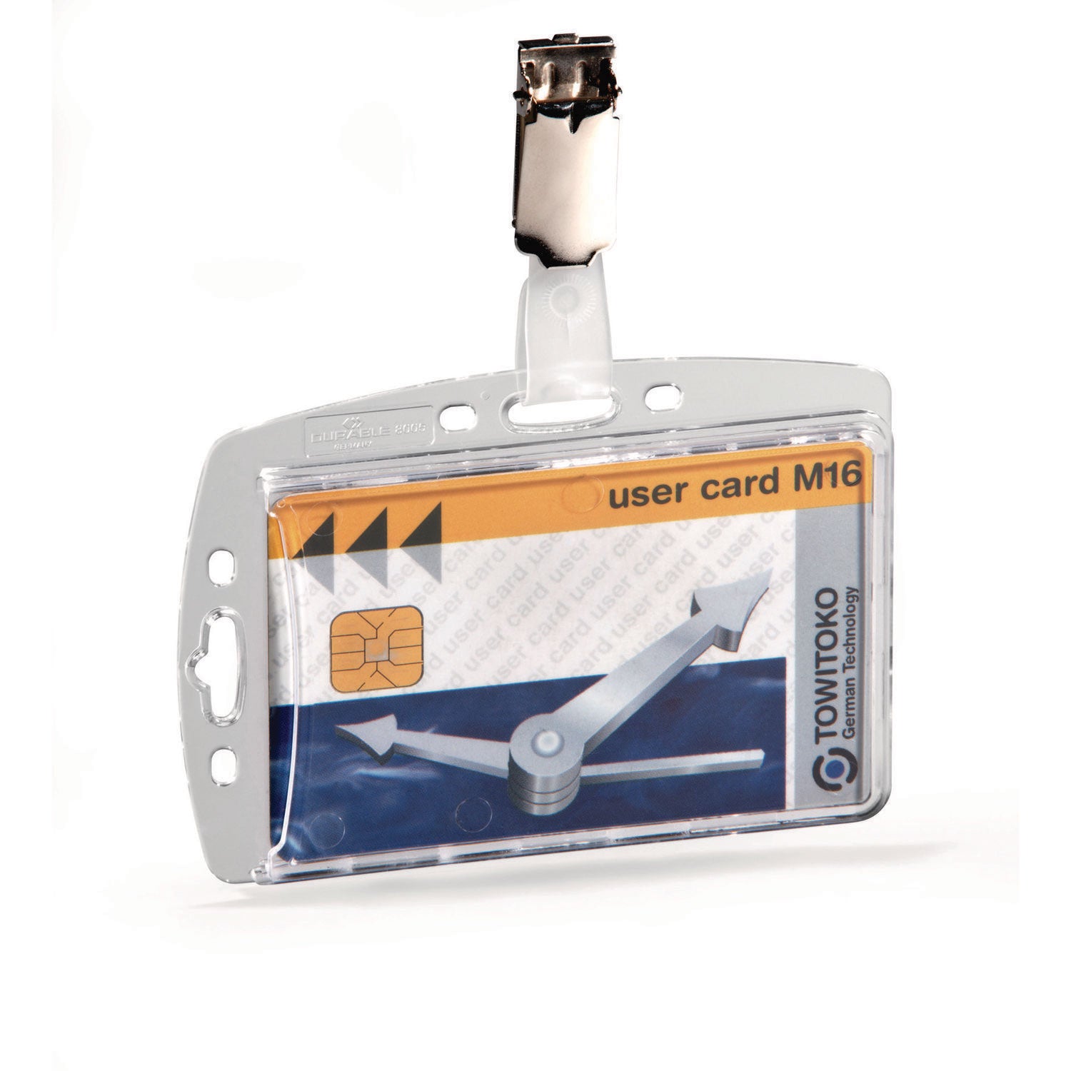 Support 2.13" x 3.35" Media - 2.1" Height x 3.3" Width - Acrylic - Transparent - 25 / Box