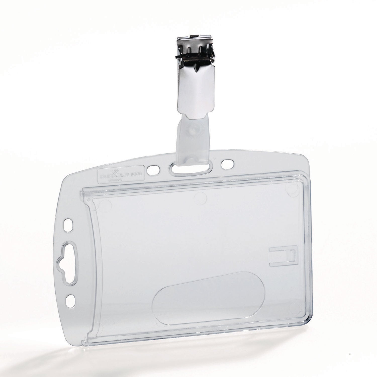 Support 2.13" x 3.35" Media - 2.1" Height x 3.3" Width - Acrylic - Transparent - 25 / Box
