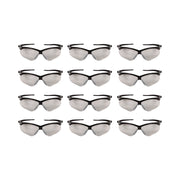 Nemesis Safety Glasses, Black Frame, Indoor/outdoor Lens