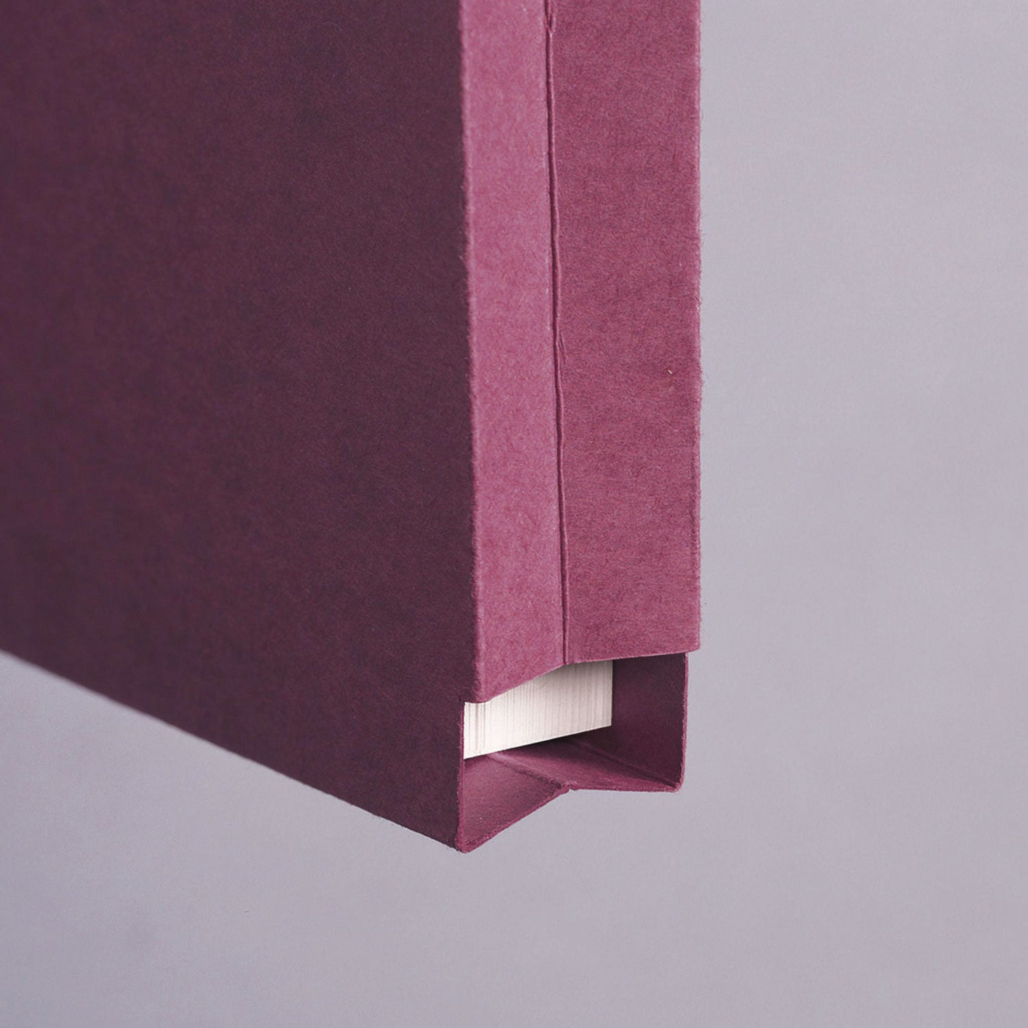 8 1/2" x 11" - 1" Expansion - 11 pt. - Assorted - Unpunched - 10% Recycled - 5 / Pack