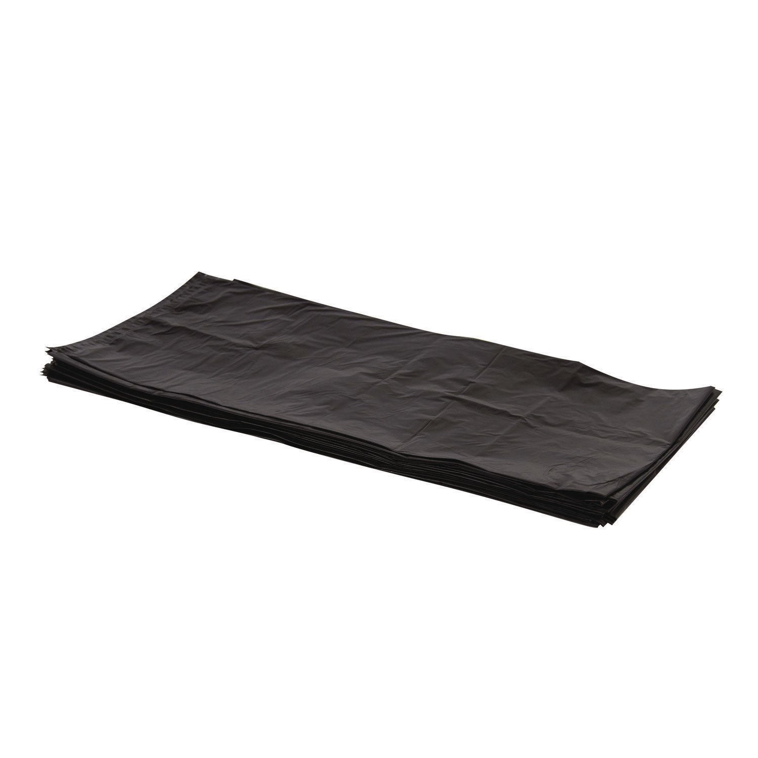 Heritage Bag Linear Low Density Can Liners, 16 Gallon, 32" x 24", 0.90 mil Thickness, Black, Linear Low-Density Polyethylene, 500 per Carton