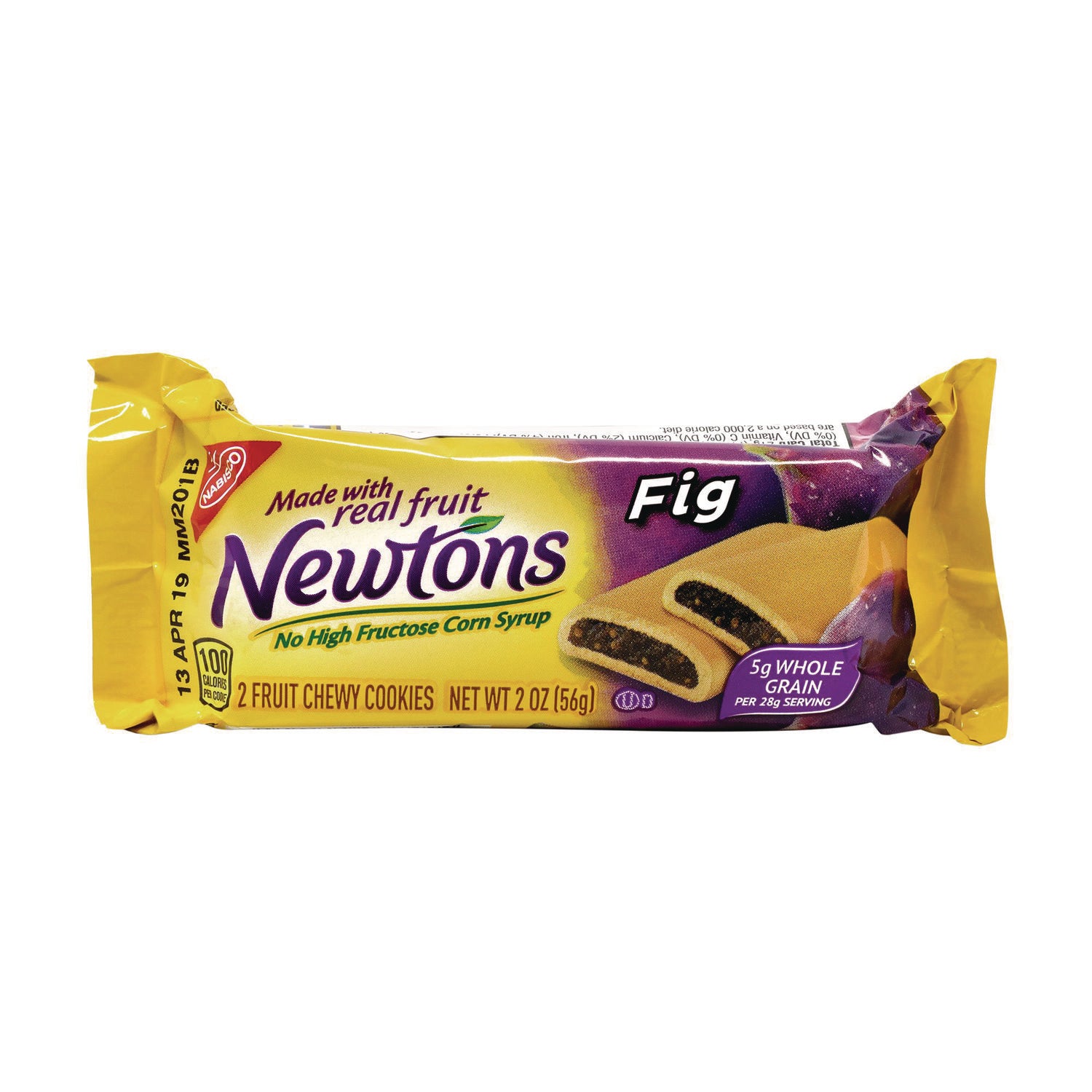 No High Fructose Corn Syrup, Individually Wrapped - Fig - 1 - 2 oz - 24 / Carton