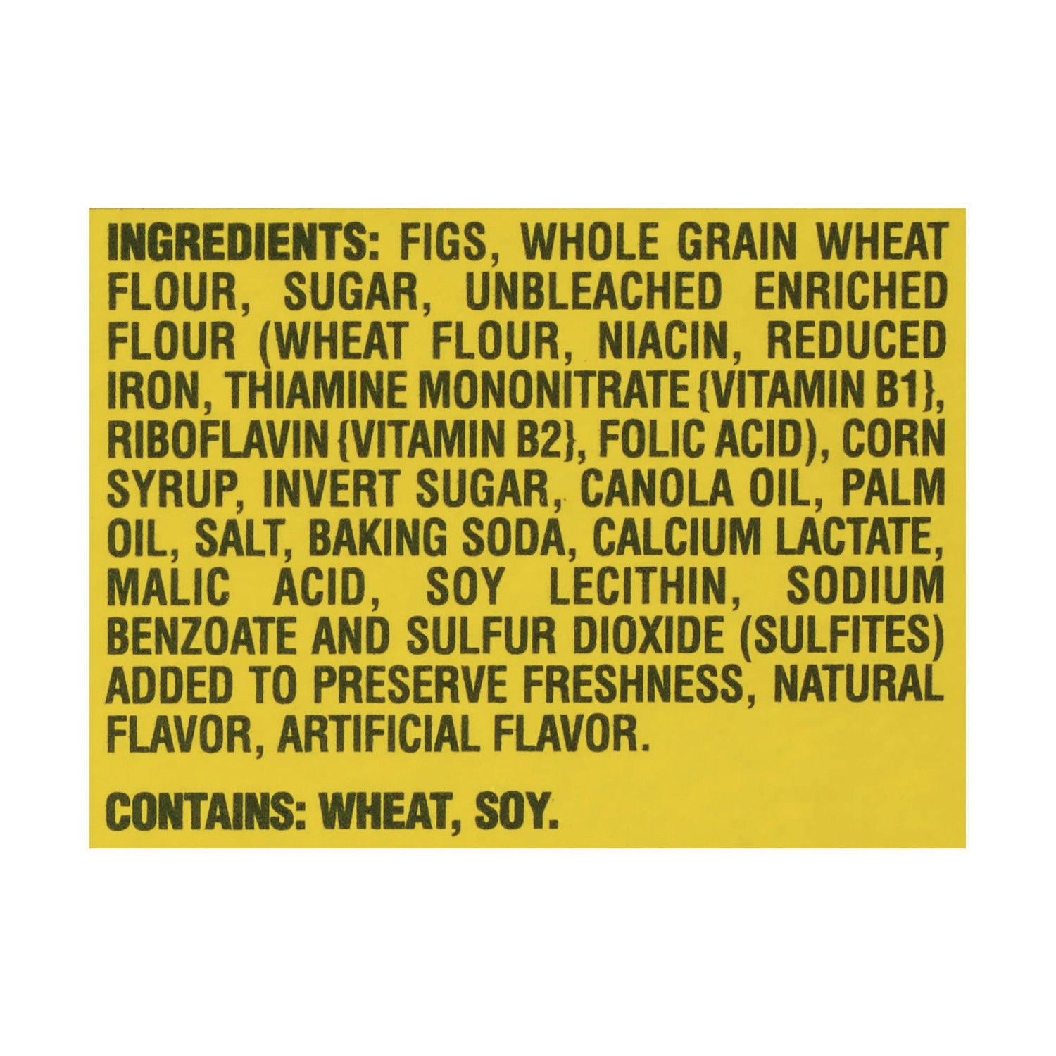 No High Fructose Corn Syrup, Individually Wrapped - Fig - 1 - 2 oz - 24 / Carton