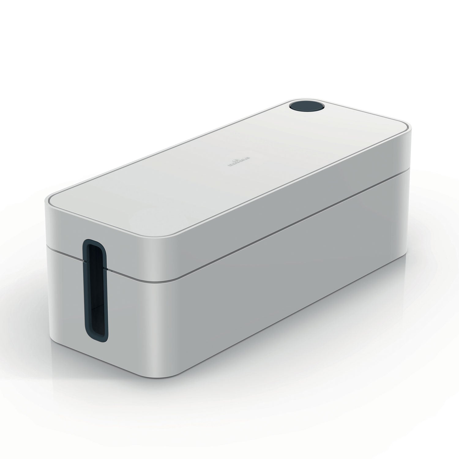 Cable Box - Gray - Plastic - 1 Each