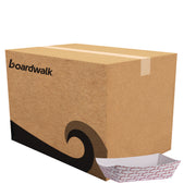 Paper Food Baskets, 6 oz Capacity, 3.78 x 4.3 x 1.08, Red/White, 1,000/Carton
