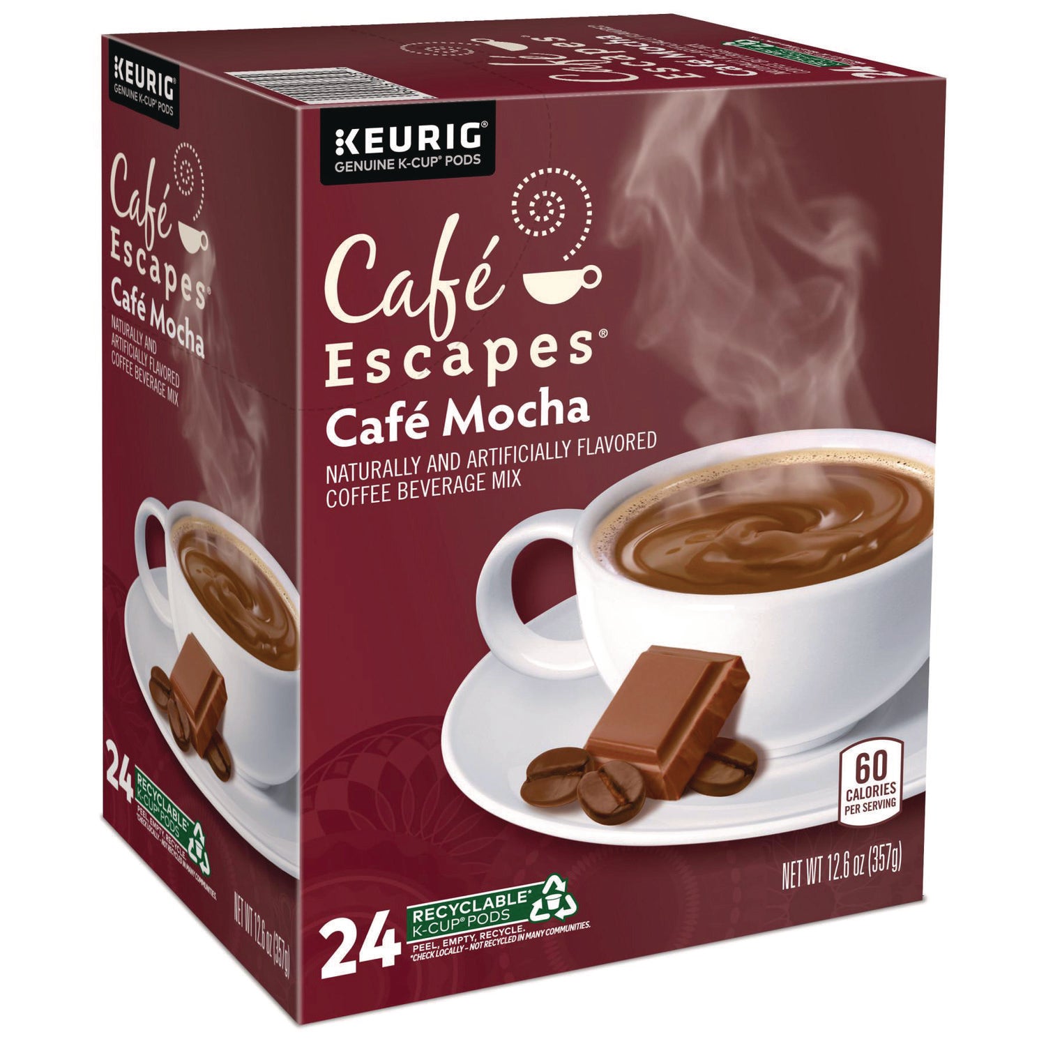 Compatible with Keurig Brewer - Regular - 0.5 oz - K-Cup, Pod - 24 / Box