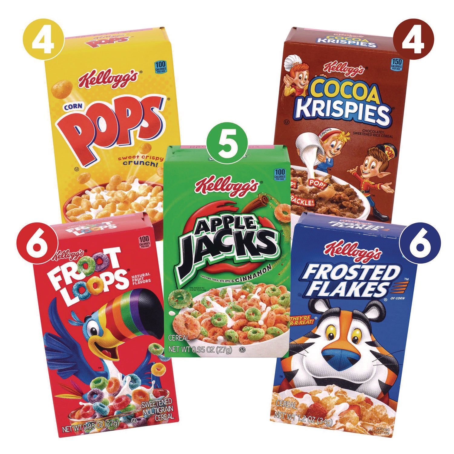 Assorted - 25/Bag - 1 Carton