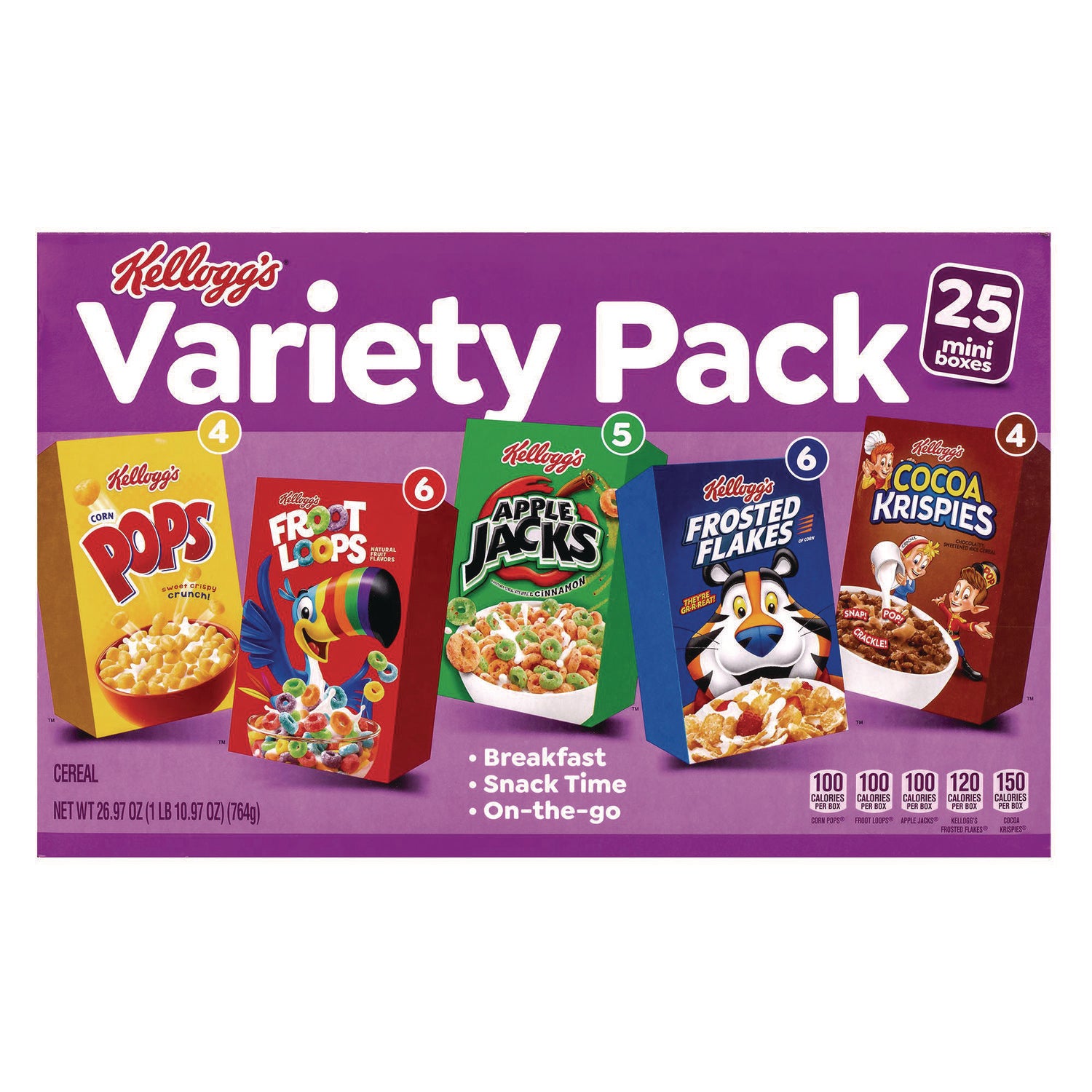 Assorted - 25/Bag - 1 Carton